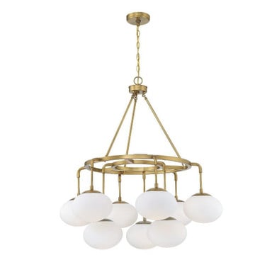 9 Light Large Chandelier by BSH - 2583-BEL-1107420