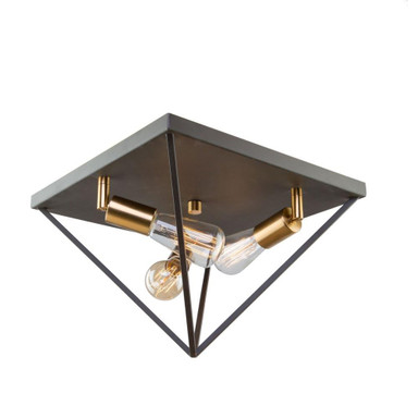 Pemberton Valley 3 Light 14 Inch Wide Flush Mount by BSH - 135-BEL-725191