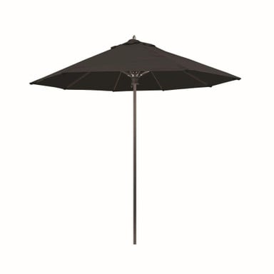7.5 Foot Commercial Manual Lift Octagon Market Umbrella by Galtech - 722