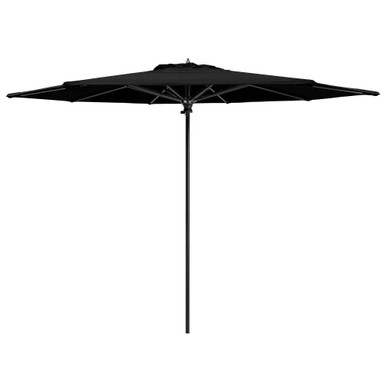 9 Foot Commercial Manual Lift Octagon Market Umbrella by Galtech - 732