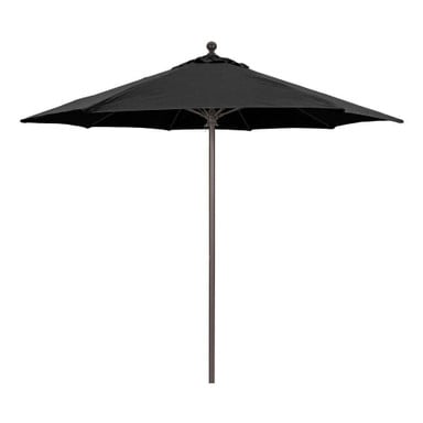 9 Foot Aluminum Manual Lift Octagon Market Umbrella by Galtech - 735