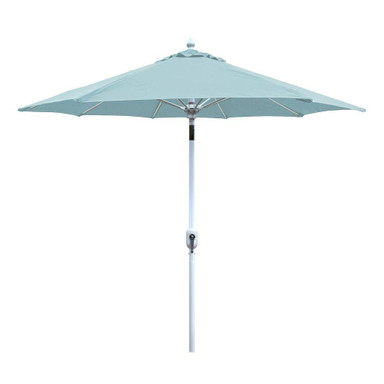 9 Foot Auto Tilt Aluminum Crank Lift Octagon Market Umbrella by Galtech - 736