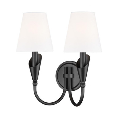 Evans Court 2 Light Wall Sconce 14.5 Inch Tall and 13.75 Inch Wide by BSH - 372-BEL-1374854