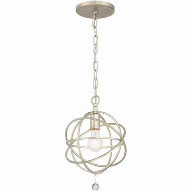 Borrowdale Brow 1 Light Steel 9 Inch Wide Pendant by Bailey Street Home - 49-BEL-457370