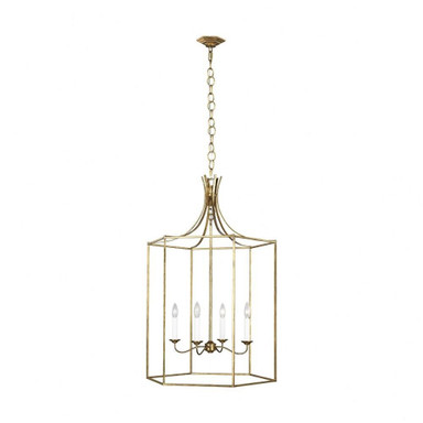 Bantry House 4 Light Contemporary Outdoor Pendant by Visual Comfort Studio - AC1024