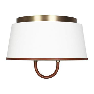 Katie 2 Light 16 Inch Wide Flush Mount by Visual Comfort Studio - LF1002