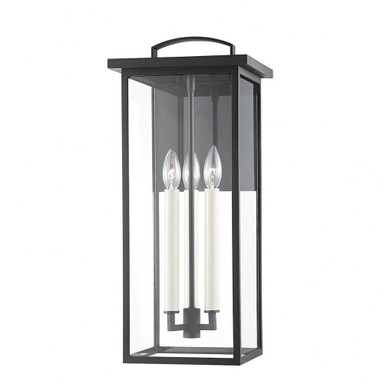 Whale Avenue 4 Light Outdoor Wall Lantern by Bailey Street Home - 154-BEL-4623546