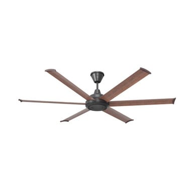 Bison 6 Blade Ceiling Fan 21 Inch Tall and 72 Inch Wide by Big Ass Fans - BS1-72-01