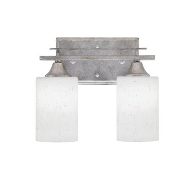 Uptowne 2 Light Vanity Light 11.25 Inch Wide by Toltec - 132-1125-10-1125