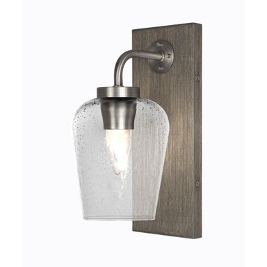 Oxbridge 1 Light Wall Sconce 5.25 Inch Wide by Toltec - OX1_1771_WSG525