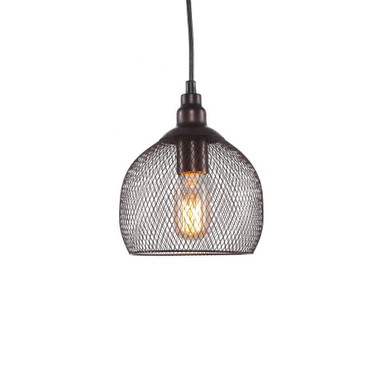Plexus 1 Light Small Pendant 7.75 IncH Tall by Toltec - 1802-725-775-