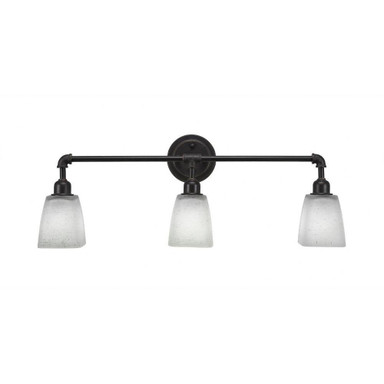Vintage 3 Light Vanity Light 30.25 Inch Length by Toltec - 183--1125-3025