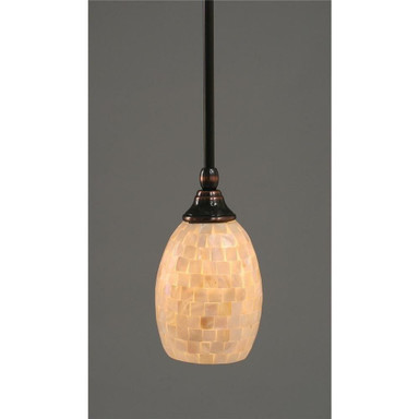 Any 1 Light Stem Mini Pendant 9 Inch Tall by Toltec - 23-5-9-