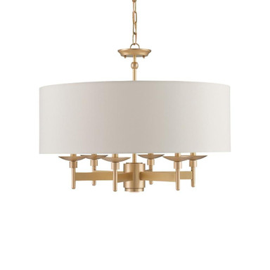 Bering 6 Light Large Chandelier by Currey Company - 900-7C