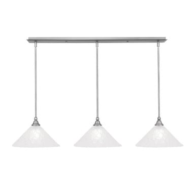 Any 3 Light Linear Pendant 44 Inch Length by Toltec - 36-12-725-44
