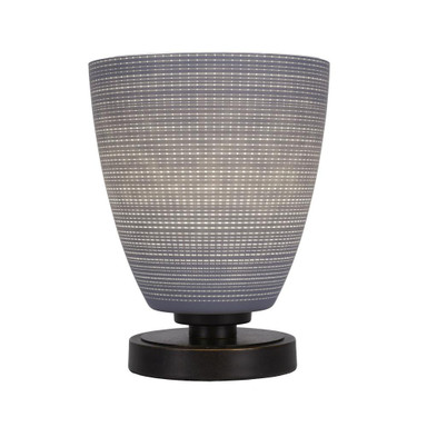 Luna One Light Table Lamp 10 Inches Tall and 8 Inches Wide by Toltec  - 51-810