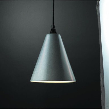 Radiance 1 Light Cone Pendant 9.75 Inch Tall by Justice Design - CER-6220