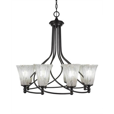 Capri 8 Light Large Chandelier by Toltec 908-2852575