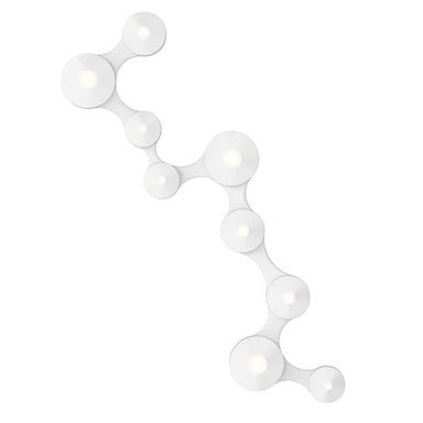 Coral Surface 14W 1 LED 13.25 Inch Wide Flush Mount by Sonneman - 2191