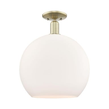 Athens 1 Light Semi Flush Mount 18.13 Inch X 13.75 Inch by Innovations - 716-1C-G12-14