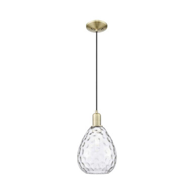 Waverly 1 Light Cord Hung Mini Pendant 12.83 Inch X 8 Inch by Innovations - 716-1P-G372