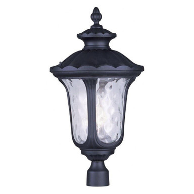 Oxford 3 Light Outdoor Post Top Lantern 13.75 x 26.5 Inches by Livex  - 7864