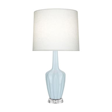 Small Emma 1 Light Accent Lamp 30 Inch Tall and 6.25 Inch Wide by Robert Abbey - EM_AL_P