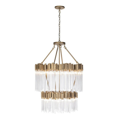 Matrix 14 Light Large 2 Tier Chandelier by Varaluz - 309C14