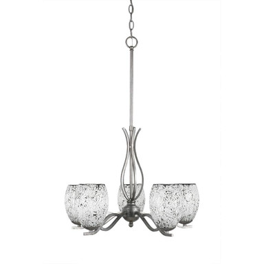 Revo 5 Light Medium Chandelier by Toltec 245-21185