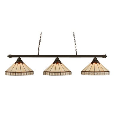 Oxford 3 Light Small Island Chandelier by Toltec 373-151255525
