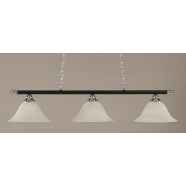 Oxford 3 Light Small Island Chandelier by Toltec 373-141254