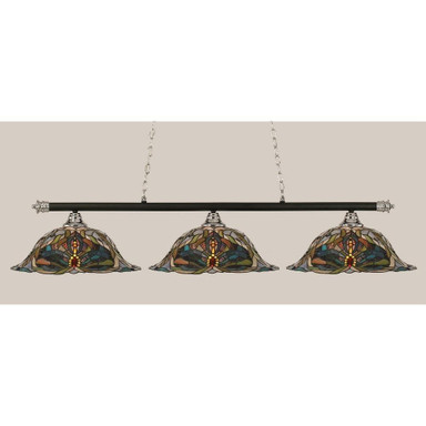 Oxford 3 Light Small Island Chandelier by Toltec 373-19125925