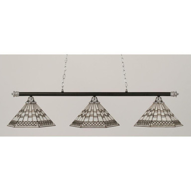 Oxford 3 Light Small Island Chandelier by Toltec 373-1612556