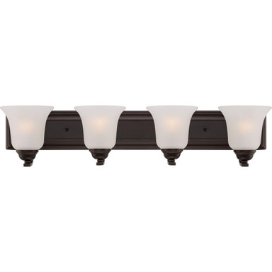 Elizabeth 4 Light Vanity Light by Nuvo - 60-4E