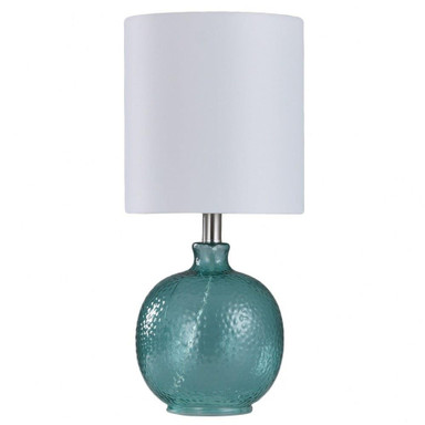 20 Inch One Light Glass Table Lamp by Stylecraft - L13168DS