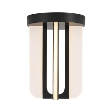 Anders 13W LED Semi Flush Mount 11.13 Inch Tall and 7.88 Inch Wide by Alora - SF336508