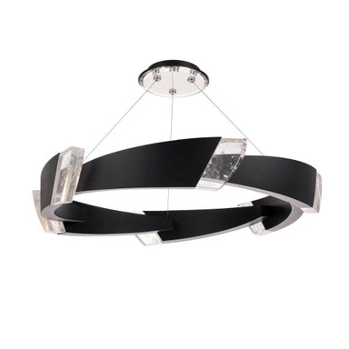 Embrace 50W 1 LED Pendant 6.6 Inch and 44.3 Inch Wide by Schonbek Signature - S4844
