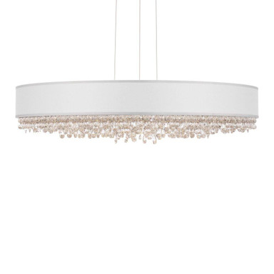 Eclyptix 47W 1 LED Pendant 6.5 X 28.8 Inch Wide by Schonbek Signature - S6329-W
