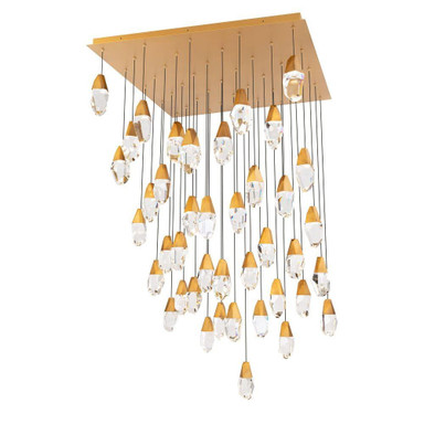 Martini 7.9W 41 LED Pendant 7 Inch Tall and 36 Inch Wide by Schonbek Beyond - BPD20241S