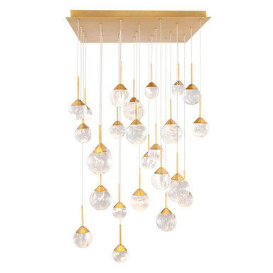 Quest 5.7W 25 LED Pendant 8 Inch Tall and 28 Inch Wide by Schonbek Beyond - BPD40225S
