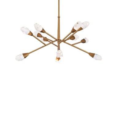 Synapse 2.5W 12 LED Chandelier 16.63 X 31.5 Inch Wide by Schonbek Beyond - BPD32232