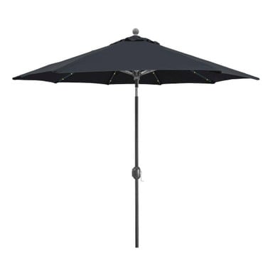 9 Foot Aluminum Crank Lift Octagon Market Umbrella by Galtech - 936