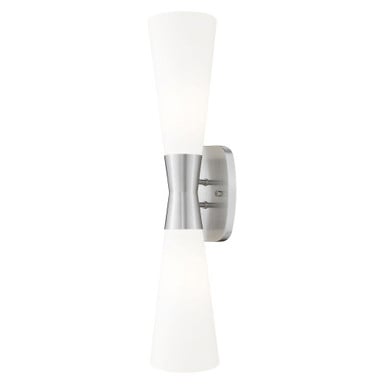 Emrys 2 Light Wall Sconce 24 Inch Tall and 4.75 Inch Wide by Z Lite - 4504-2SL