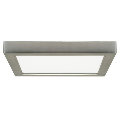 Blink 13.5W 1 LED Square Flush Mount 7 Inch Wide by Satco - S2135W-771