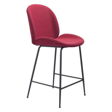 Miles Counter Chair 42.1 Inch Tall and 20.1 Inch Wide by Zuo Modern - 101744