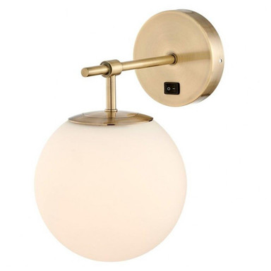 Lencho 1 Light Wall Sconce by Lite Source - LS-16618