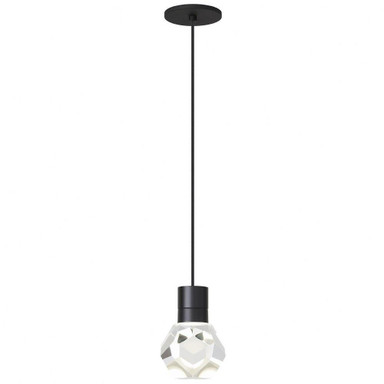 Kira 9W 1 LED Light Mini Line Voltage Pendant by Visual Comfort Modern - 700TDKIRAP1BB