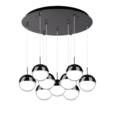 Pluto 76W LED Pendant 6 Inch Tall and 18 Inch Wide by Kuzco - MP402801-09
