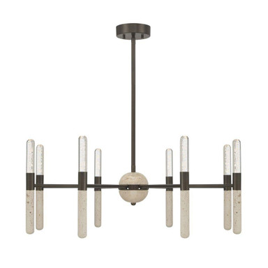 Linden 5W 8 LED Chandelier 13 Inch Tall and 32 Inch Wide by Savoy House - 1-9716-8