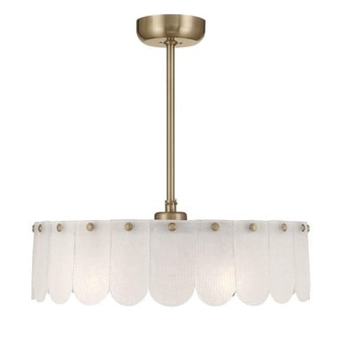 Ashton 5 Light Fandelier 29 Inch Tall and 28 Inch Wide by Savoy House - 28-FD-9802